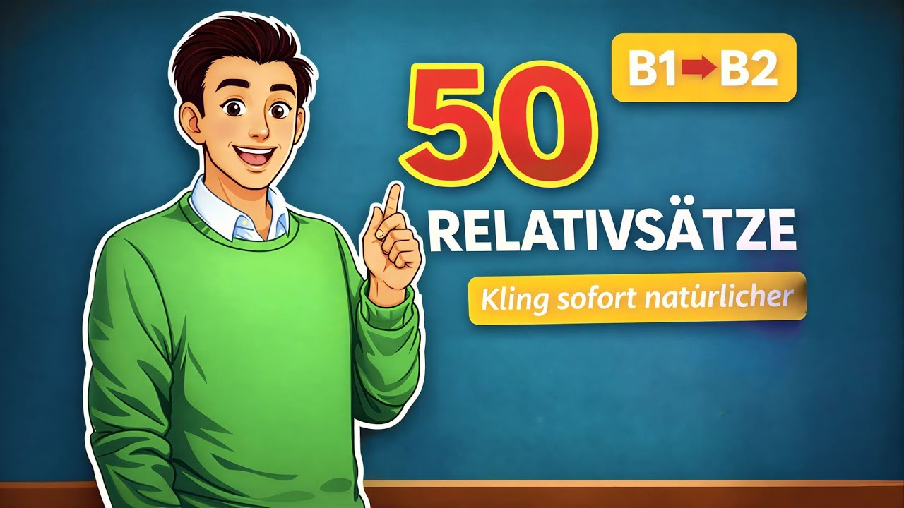 50 Relativsätze, die du JETZT brauchst! | B1 ➜ B2