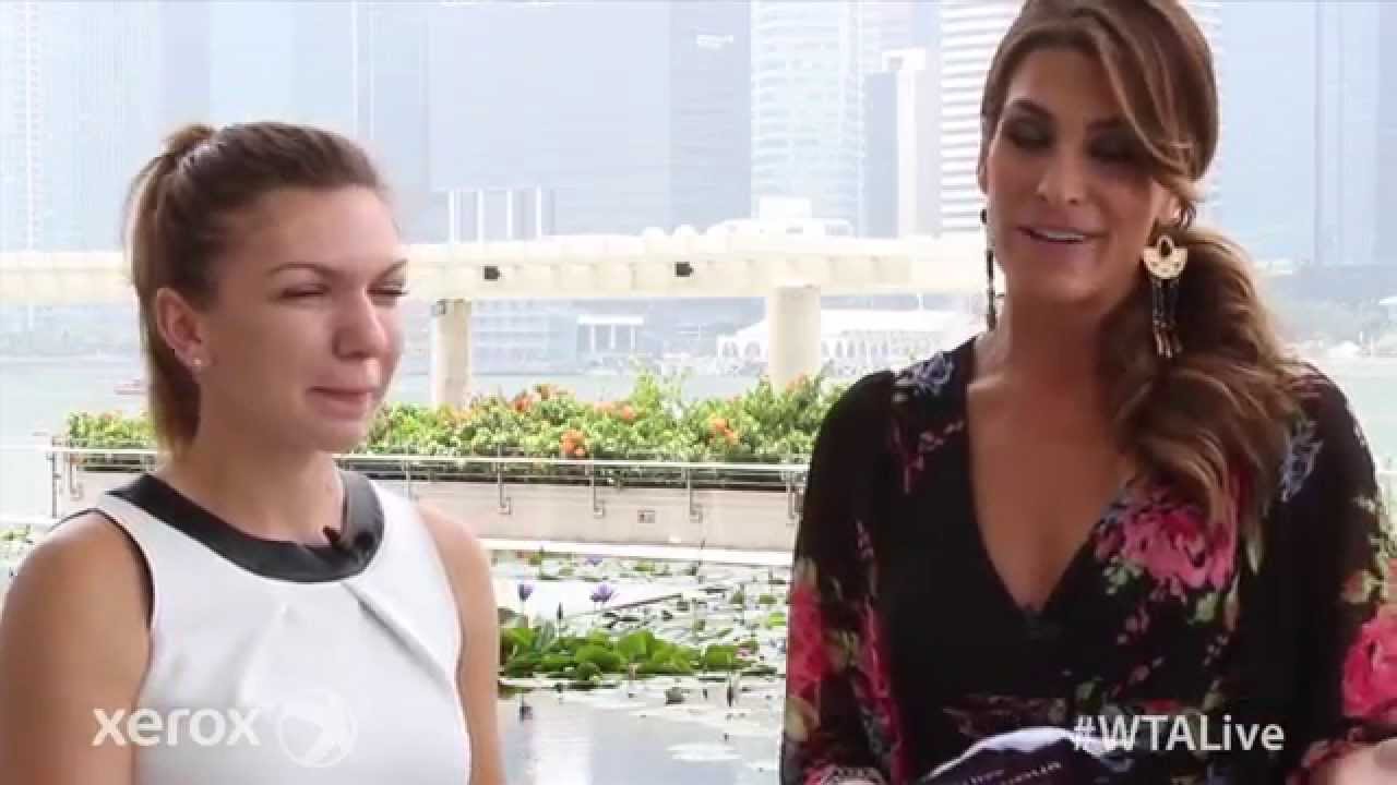 Simona Halep | WTA Live All Access Hour presented by Xerox | 2014 WTA Finals