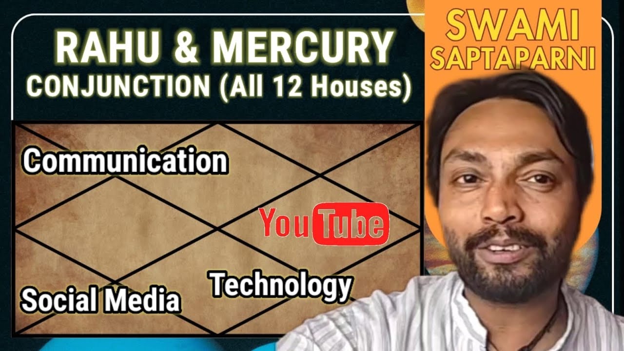 Rahu and Mercury Conjunction ( All 12 Houses)
