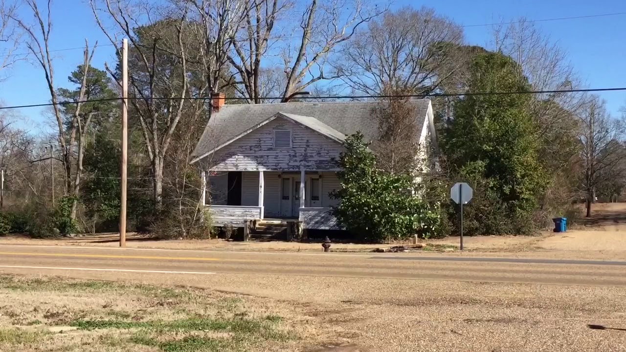 Beautiful Place #164 Gibsland Louisiana Bonnie & Clyde Death Road Part 1