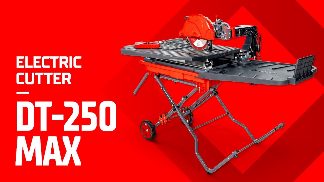 Cortadora de Cerámica RUBI DT-250 MAX: Precisión y Potencia para Profesionales