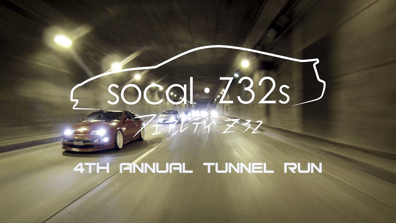 SoCal Z32's Tunnel & Bridge Run (2015)