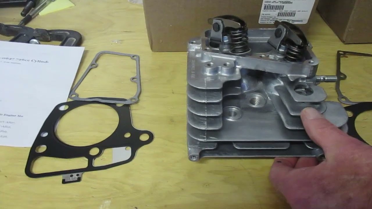 Genuine Kawasaki 11008-0989 Cylinder Head #1 Complete FR651V, FR691V, FR730VFS651V, FS691V,