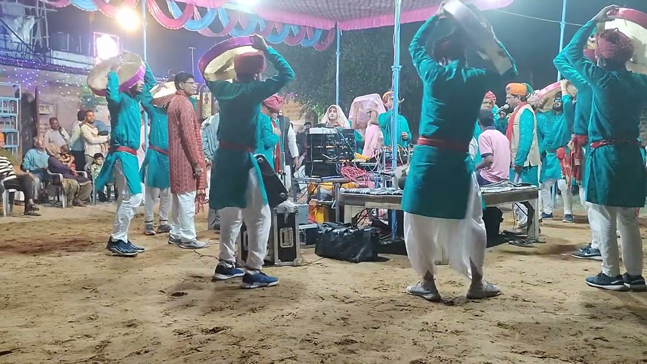 shiv Balaji dhap mandali progarm in Laxmangarh #laxmangarh #shivbalajidhapmandali