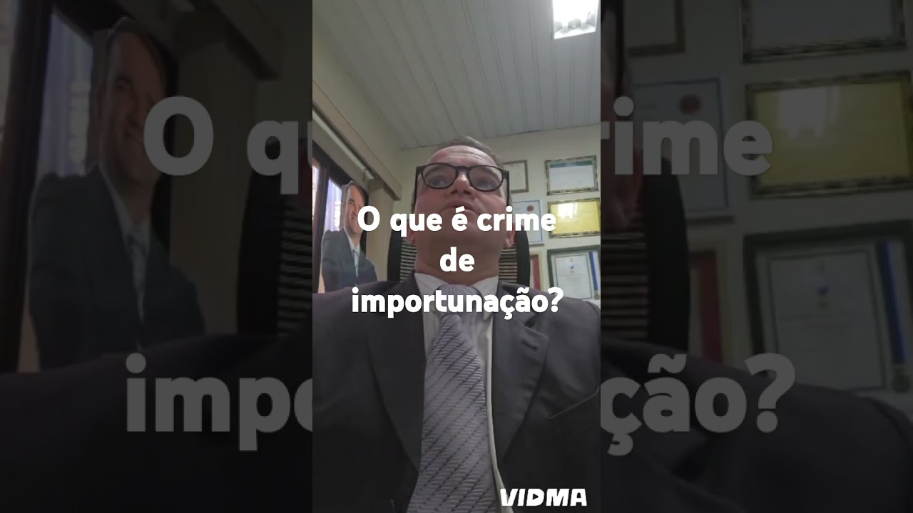 O que &eacute; crime de importuna&ccedil;&atilde;o? #direito