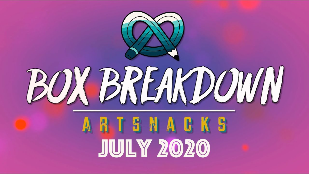 #ARTSNACKS BOX BREAKDOWN | July 2020