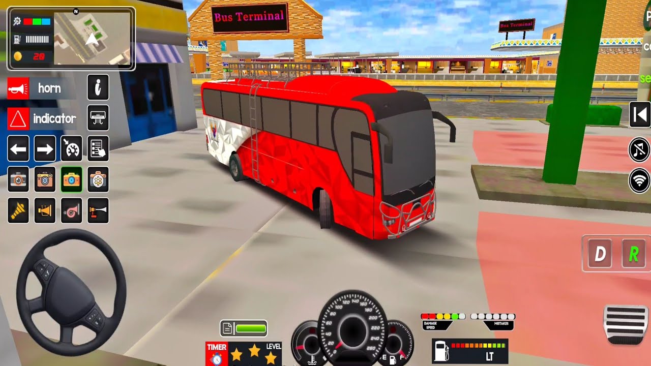 PART -98 : COACH BUS SIMULATOR || BUS SIMULATOR GAME || BUS SIMULATOR INDONESHIA #BUS #game 