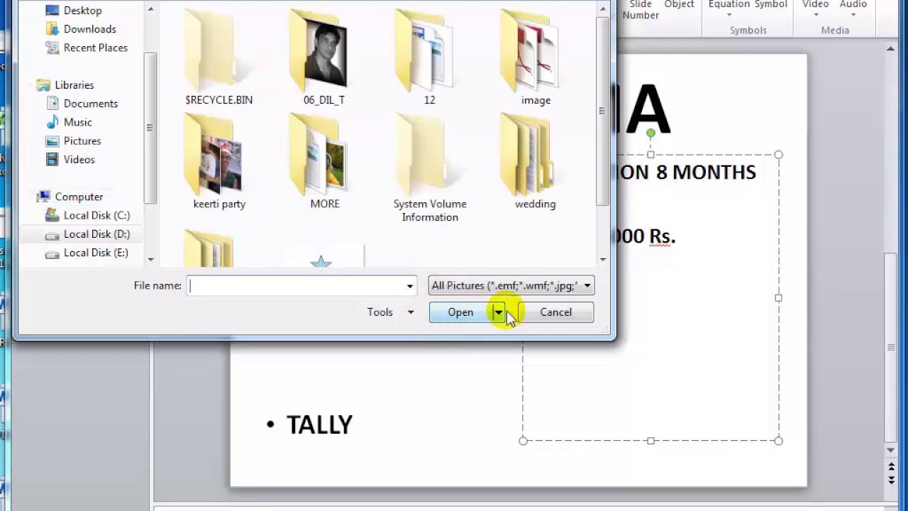 Basic computer course in marathi Lecture 41 powerpoint