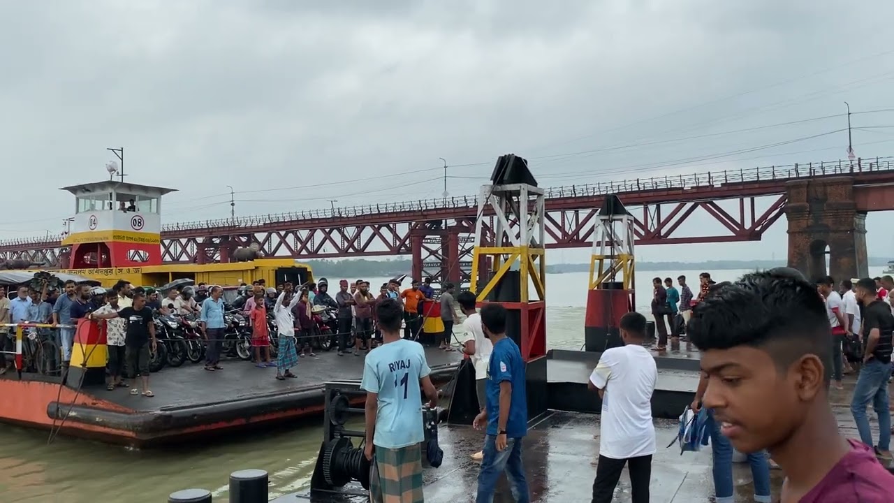 Kalurghat Bridge under the water