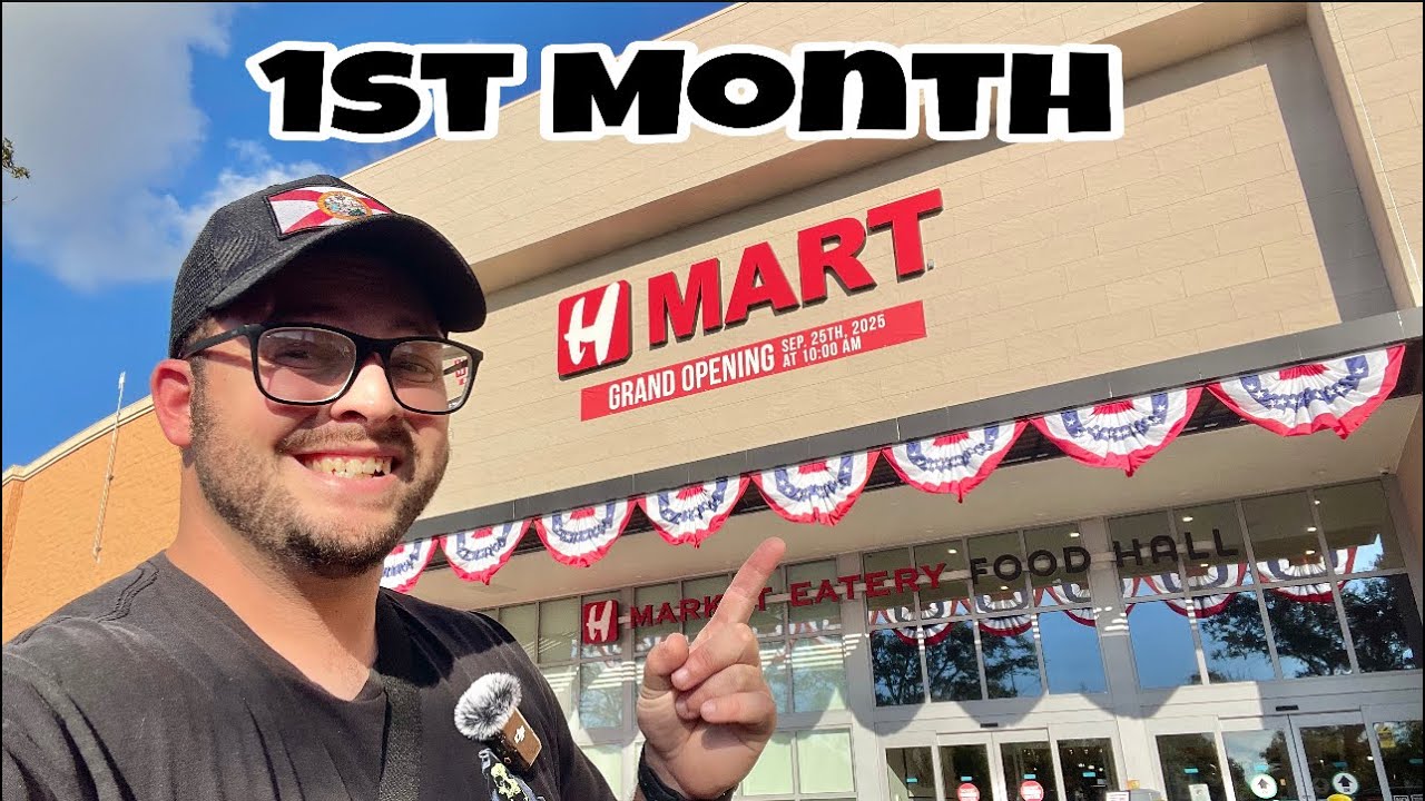 Потерял ли H Mart Orlando свою популярность за месяц? | Уровень посещаемости и изменения в магазинах