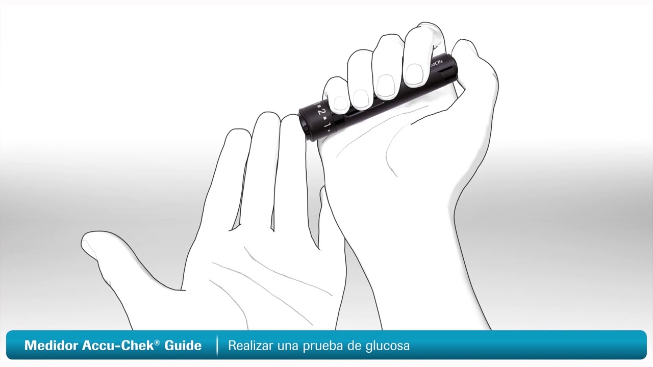 ¿Cómo realizar una prueba de glucosa? - Accu-Chek® Guide