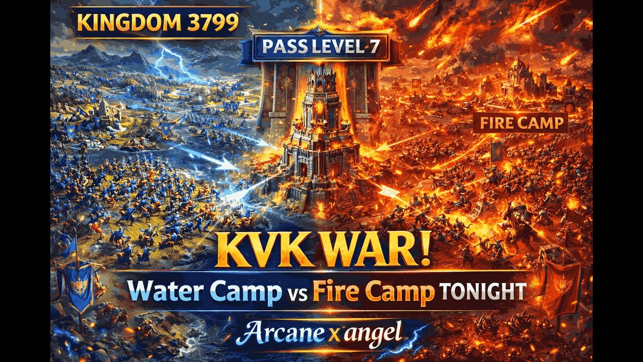 LEVEL PASS OPENS FOR 3799! KVK 4 | RISE OF KINGDOMS