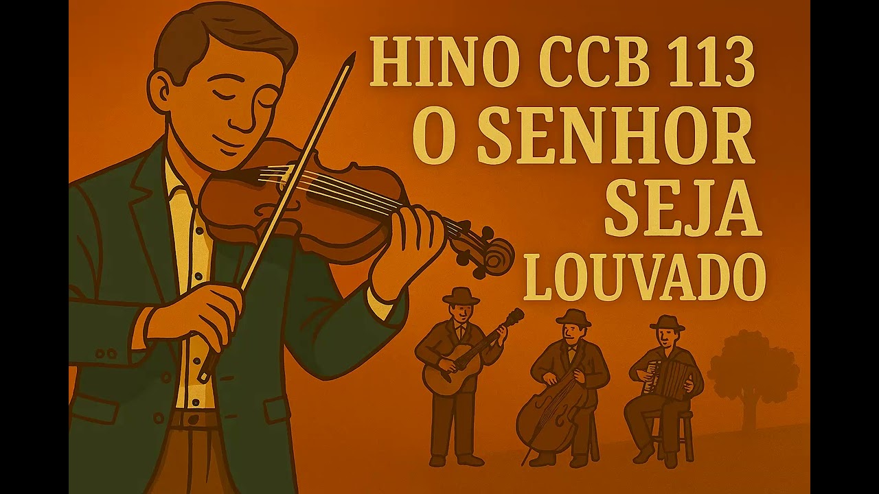Hino CCB 113 - O Senhor seja louvado - SOLO de VIOLINO & Gipsy Band