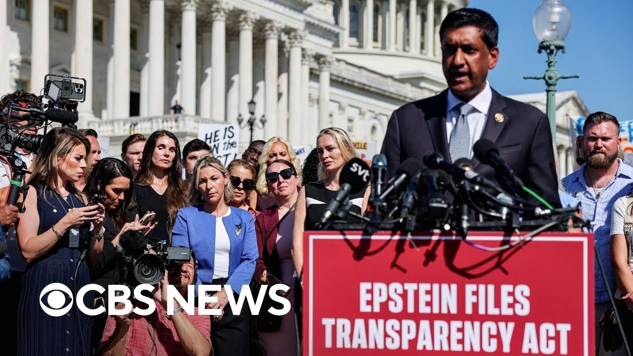 Jeffrey Epstein survivors, lawmakers call for full files on case to be released | full video
