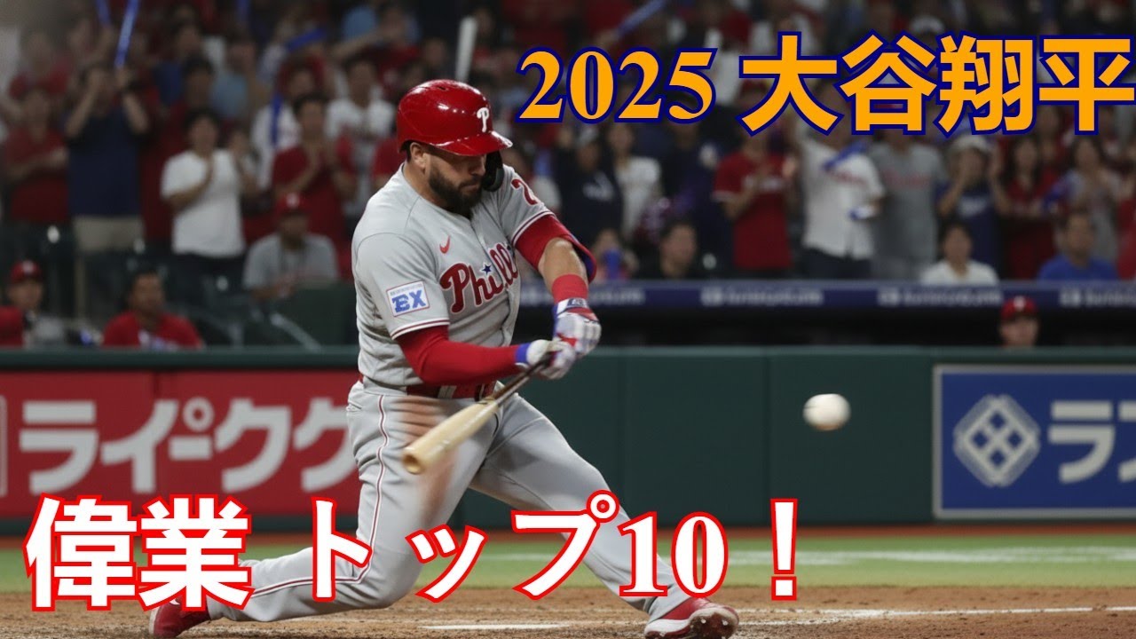 2025年 大谷翔平の偉業 トップ10！世界が「歴史を作っている」と騒然とした瞬間・衝撃の神業【海外の反応・最新ハイライト】