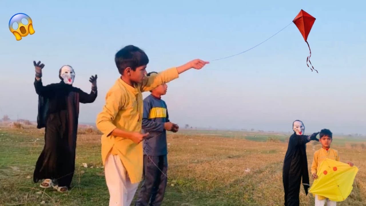 bhoot vs Basant boy 😱Bhoot vs kite boy 🪁 ||shorte story |#bhoot#by Hassan Kay vlog 