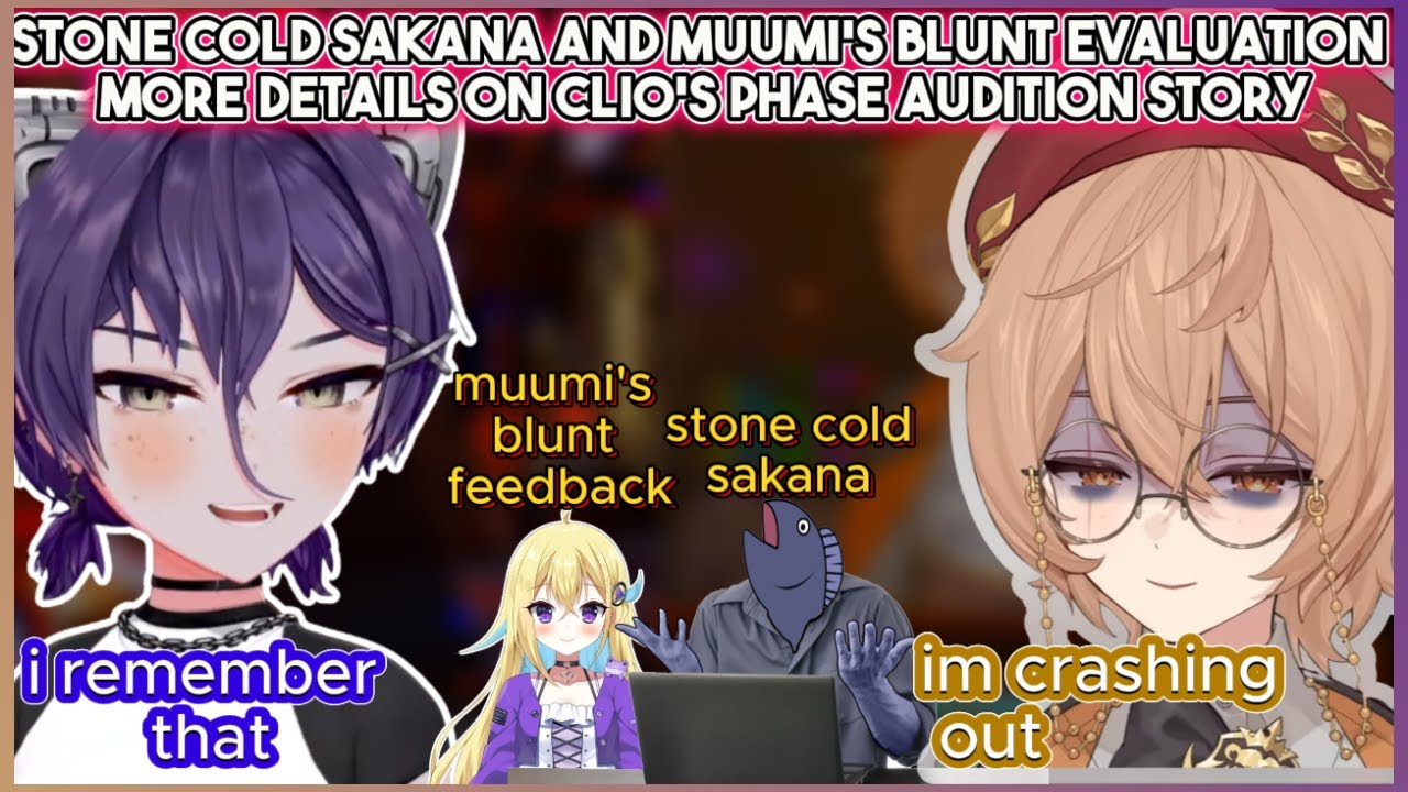 Clio Shares More Details With Jet About Her Phase Connect Audition When She Met Sakana and Muumi 😃