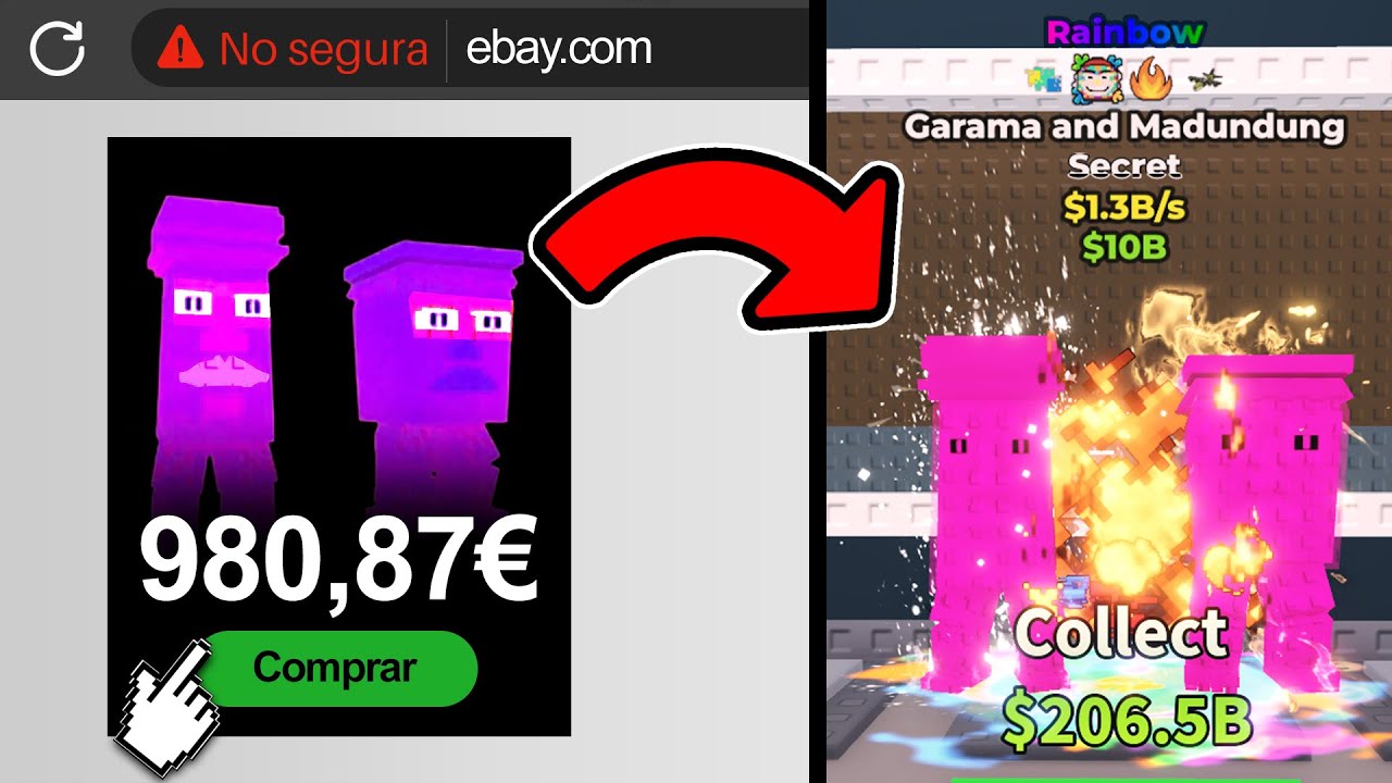 Compré Brainrots de 1 BILLÓN / segundo Por Internet