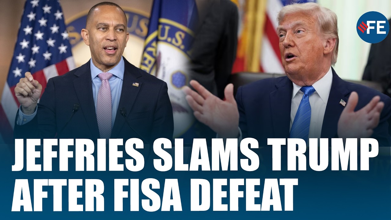 Jeffries Slams Trump After FISA Defeat | Bill Pulte Row Explodes | House Showdown