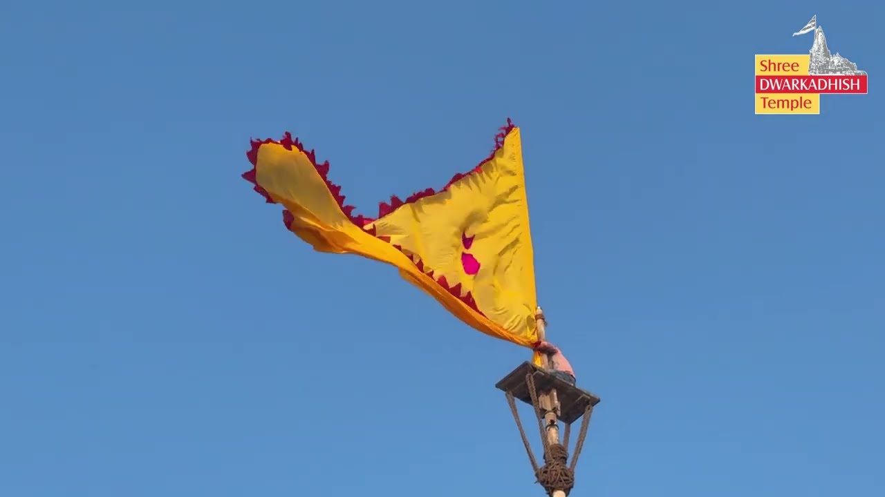 Dwarkadhish Temple Dhwaja Arohan Dt.05/03/2026