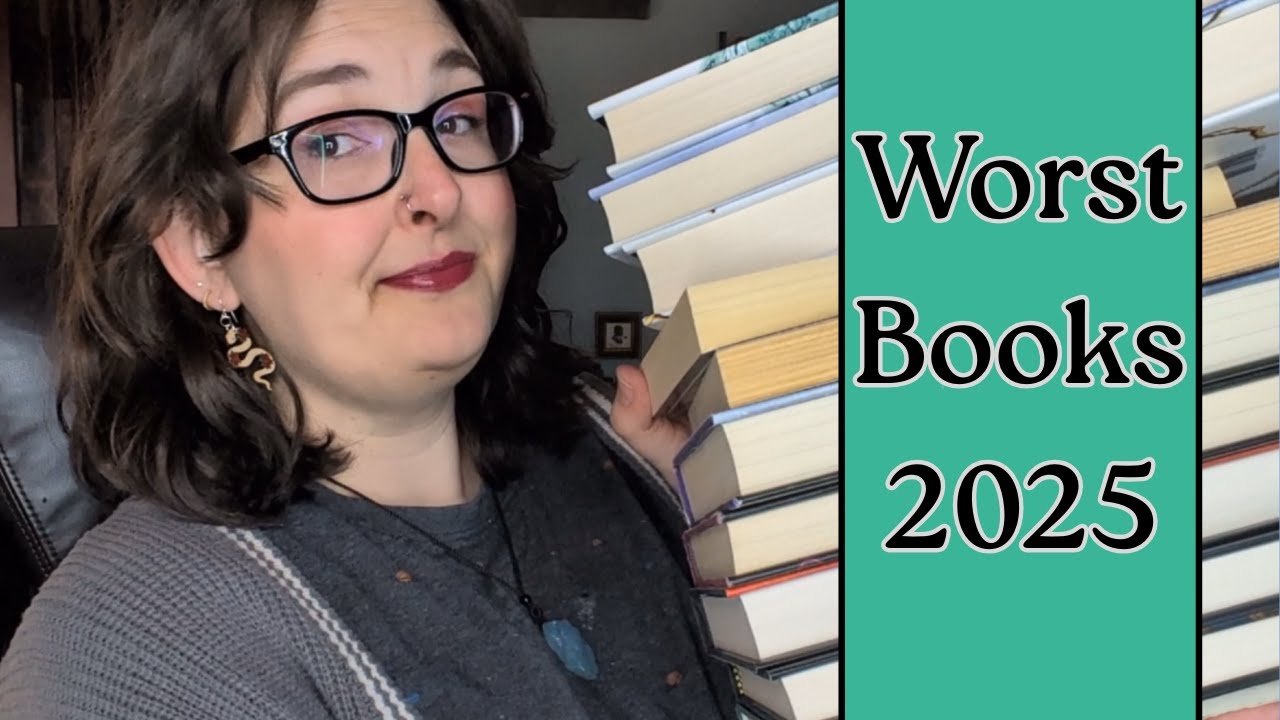 Top 5 Worst / Most Disappointing Books of 2025 (+1 Honorable Mention)