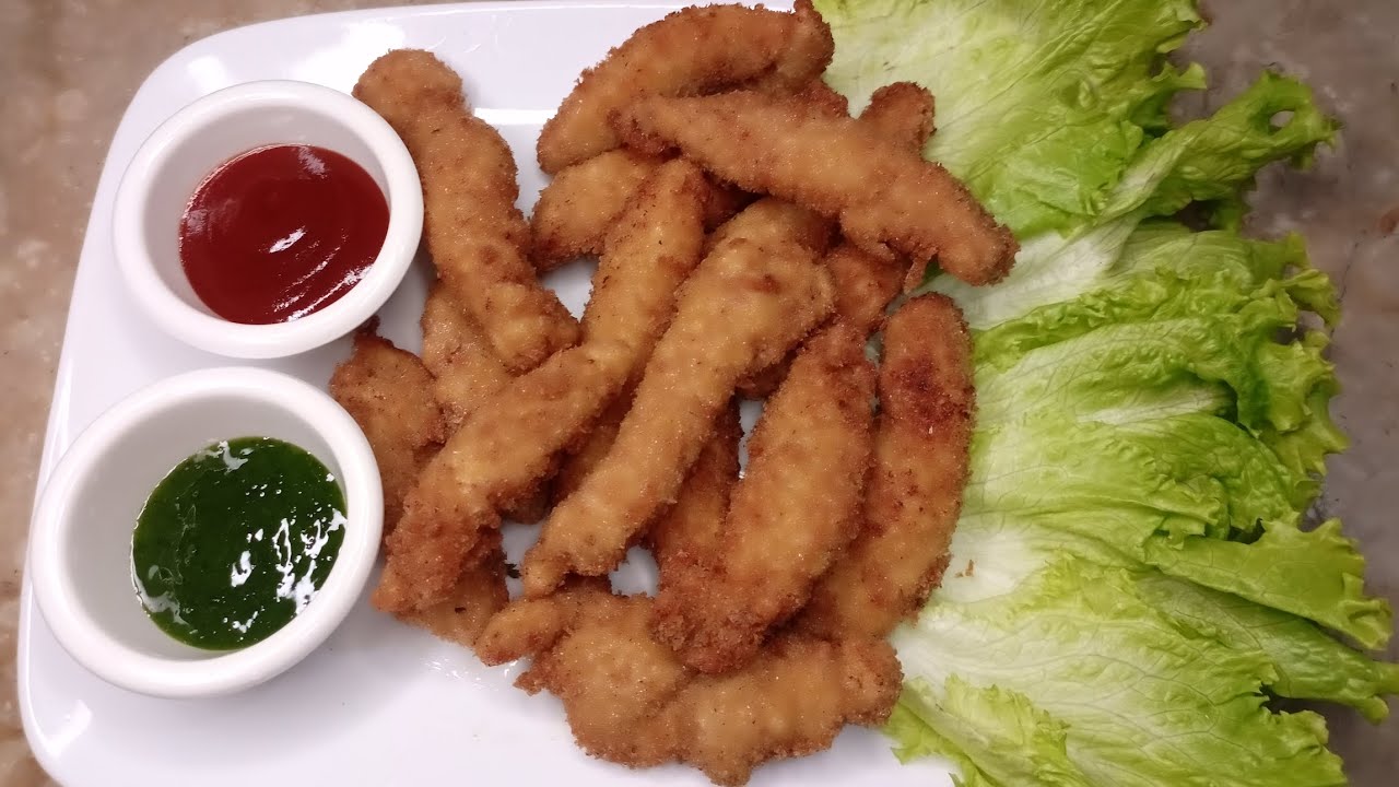 Ramadan Special Crispy Chicken Strips Recipe|Make And Freeze By Nabiya Kitchen