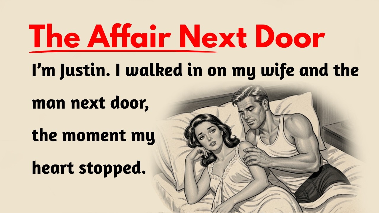 Learn English through Stories Level 3 🤌 The Affair Next Door | English Listening Practice