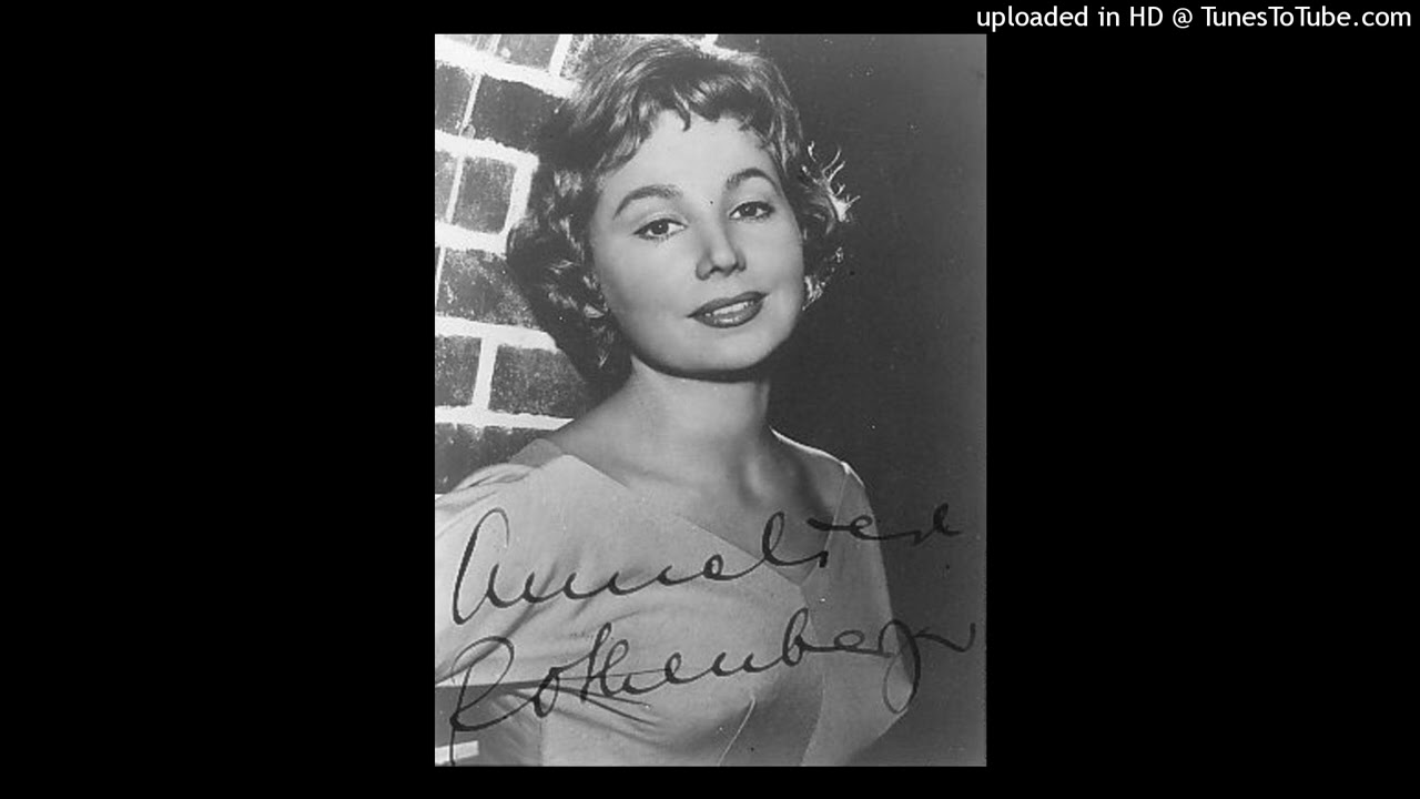 Anneliese Rothenberger with Radio Symphony Orchestra Hamburg - Summertime - Porgy and Bess (1951)