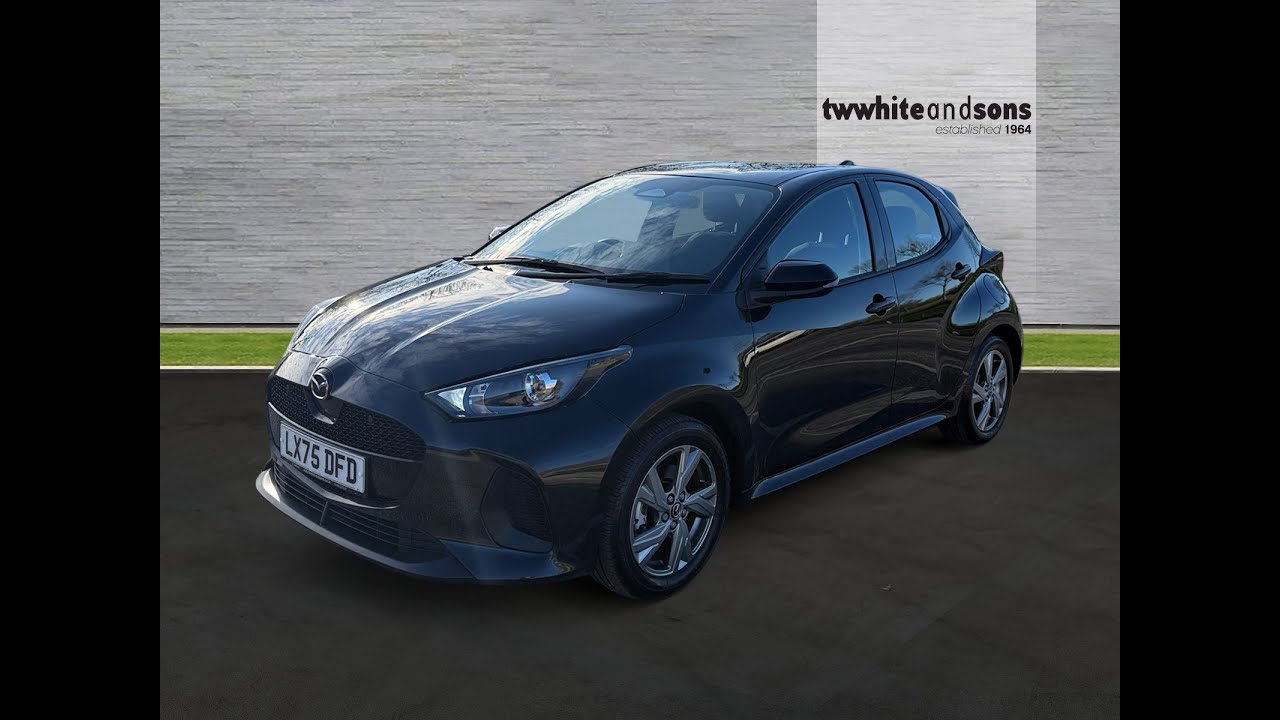 Mazda 2 HYBRID 1.5h Exclusive-Line 5dr CVT Auto Petrol Hybrid Opera Black 2006 Miles Demo - LX75 DFD