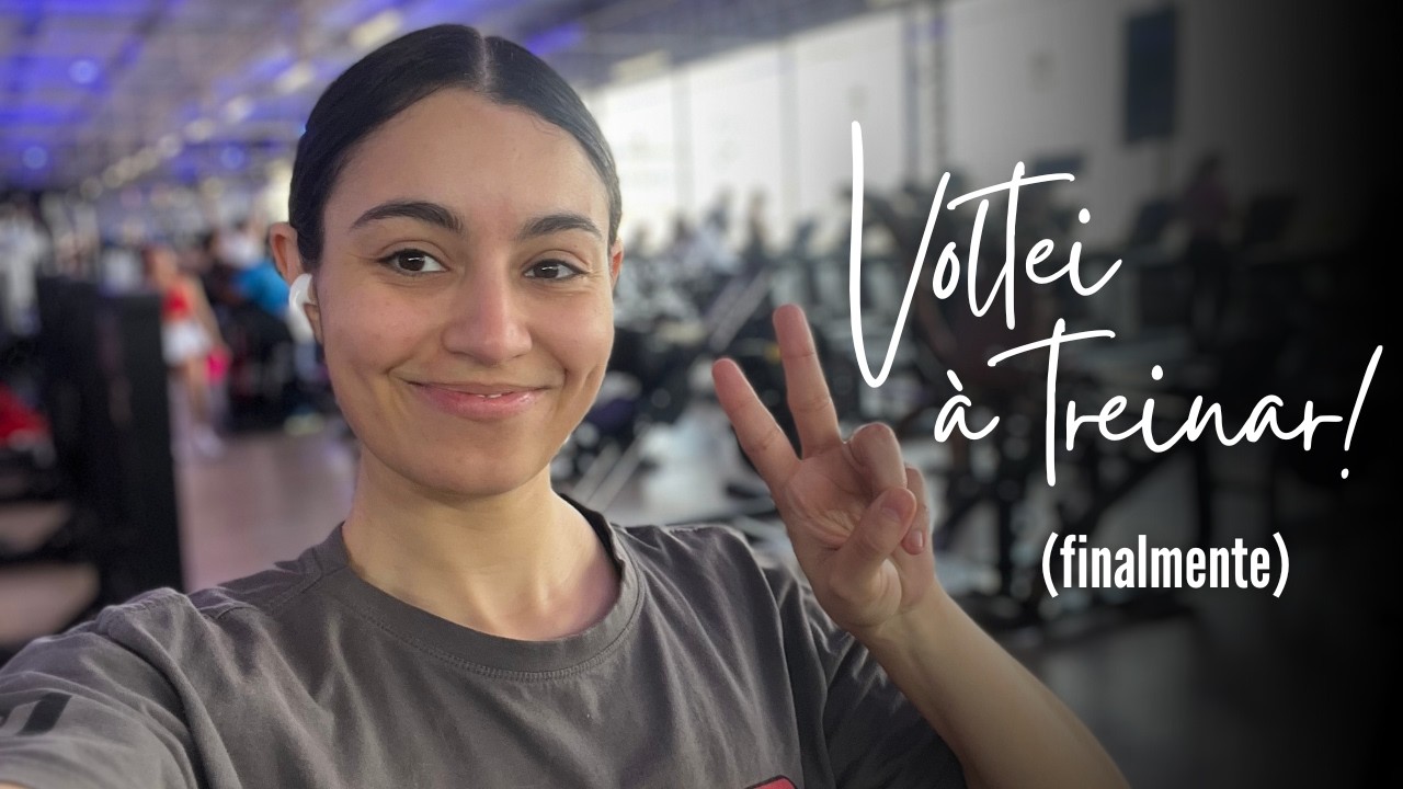 Meu retorno à rotina (treino, comida e bastidores) | Vlog 05 | Carolinando!