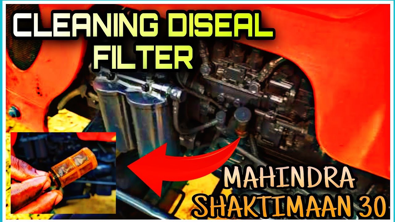 Cleaning diseal filter line। 🚜 डीजल फिल्टर लाइन कैसे साफ करें।। Mahindra Shaktimaan 30।।