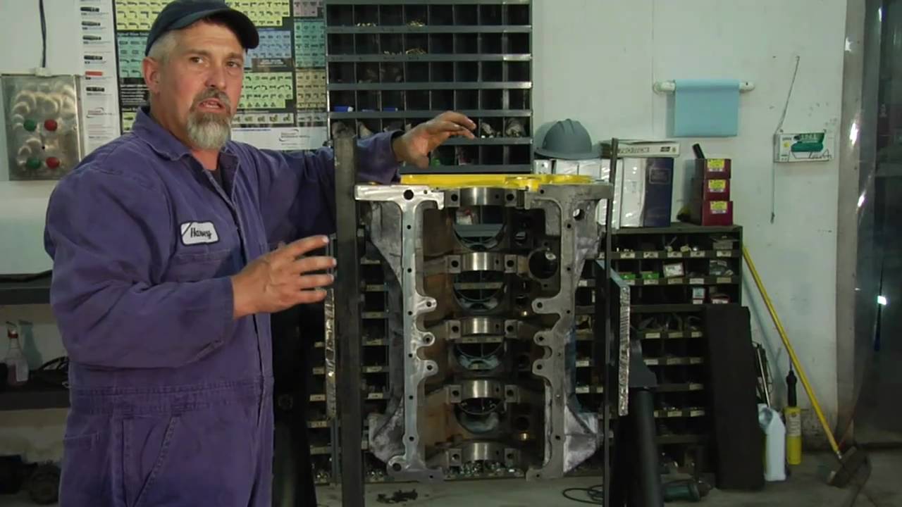 Engine Block Cleaning