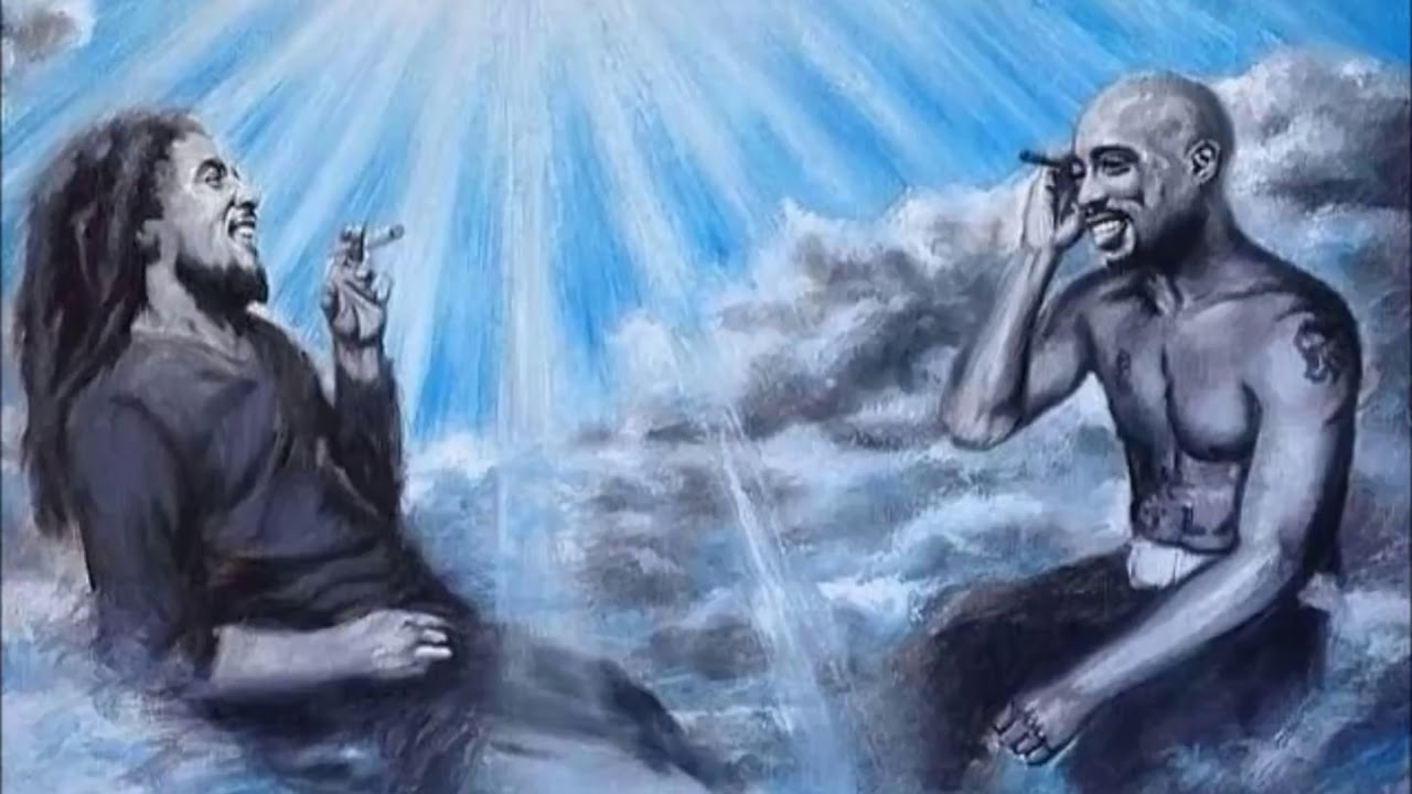 2Pac & Bob Marley   Away in paradise Remix 2016