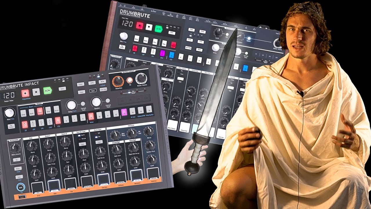 The Drumbrute vs Drumbrute Impact: Et tu, Brute? | Synth Stories