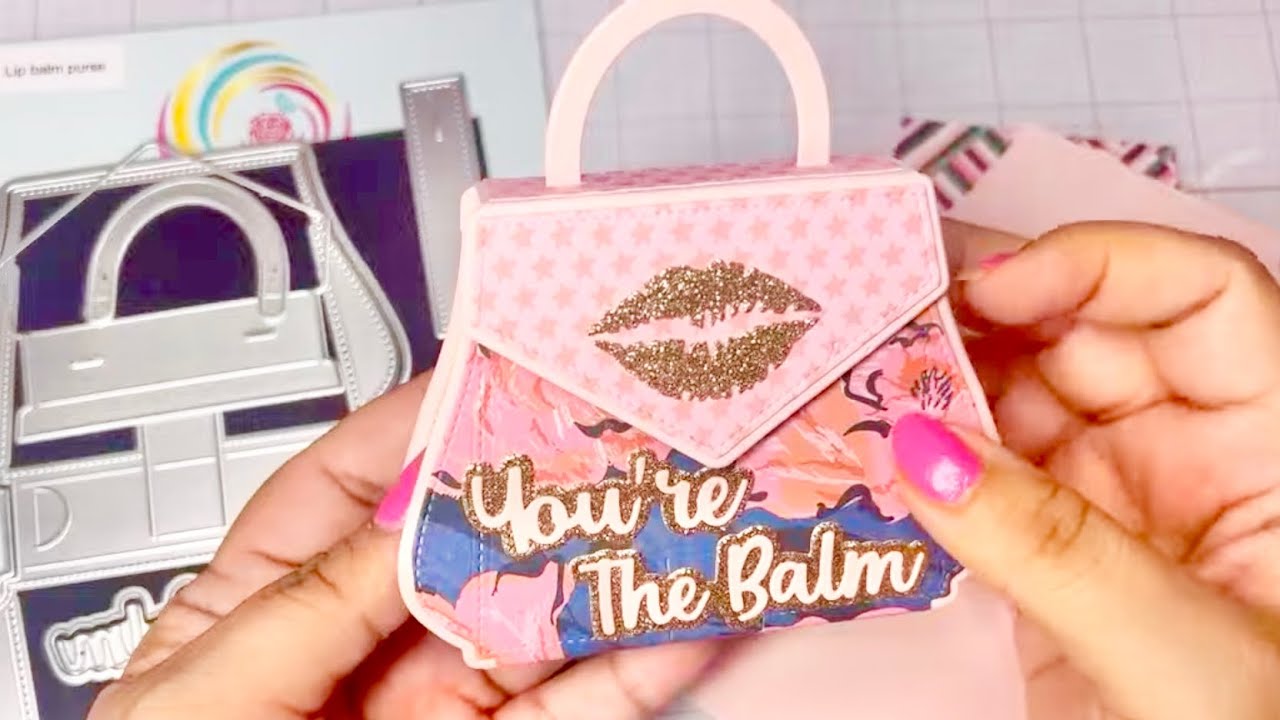 Lip Balm Purse Tutorial- Valentine’s Embellishments ft My Crafting World Designs