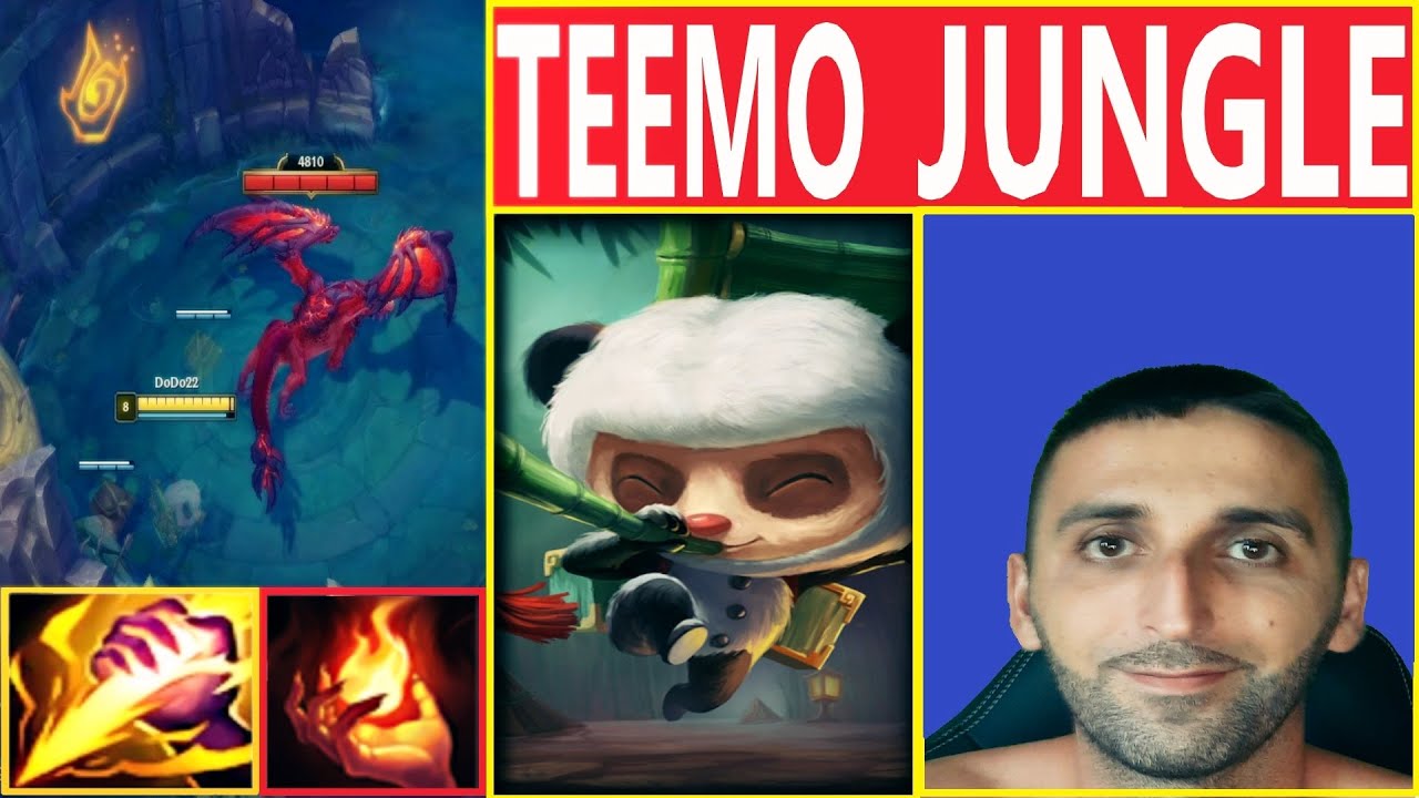 TEEMO JUNGLE S12 - FULL GAMEPLAY 2022