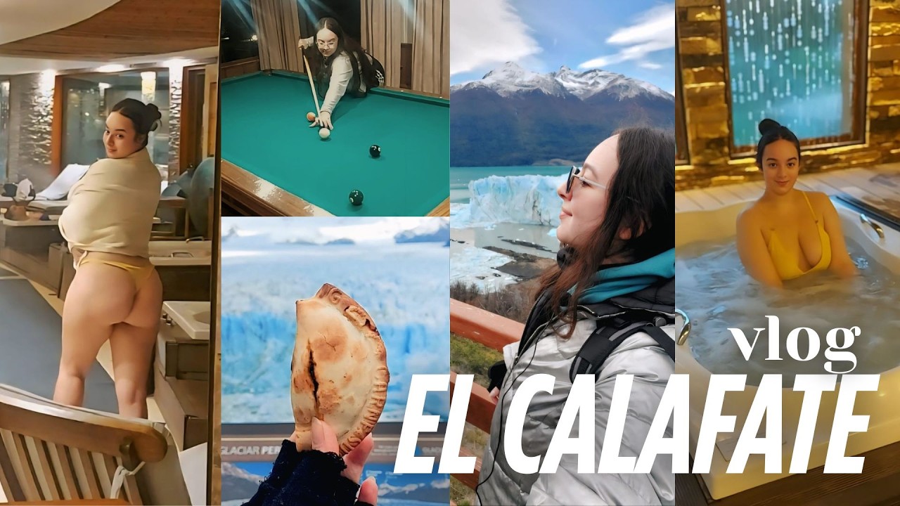 GLACIAR PERITO MORENO 📍 EL CALAFATE ❄ | Cele Gudagn Vlogs ✨