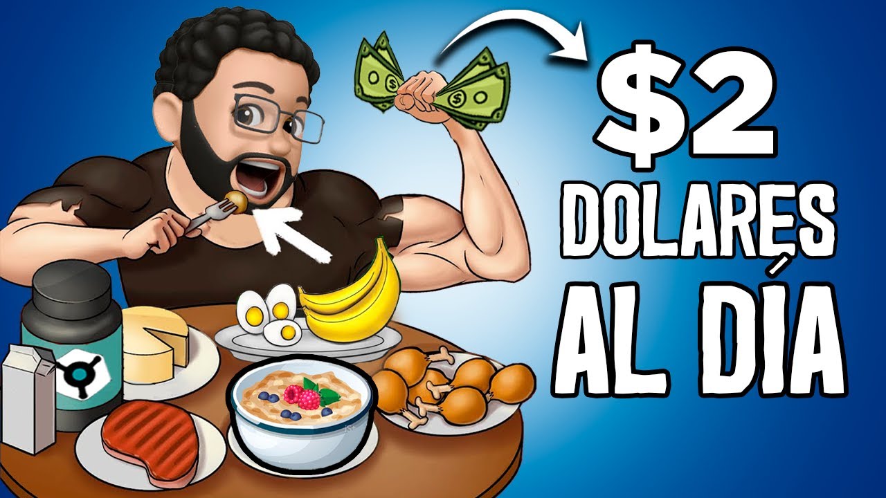 La MEJOR DIETA para FLACOS - GANA MASA MUSCULAR CON SOLO $2 D&Oacute;LARES AL D&Iacute;A