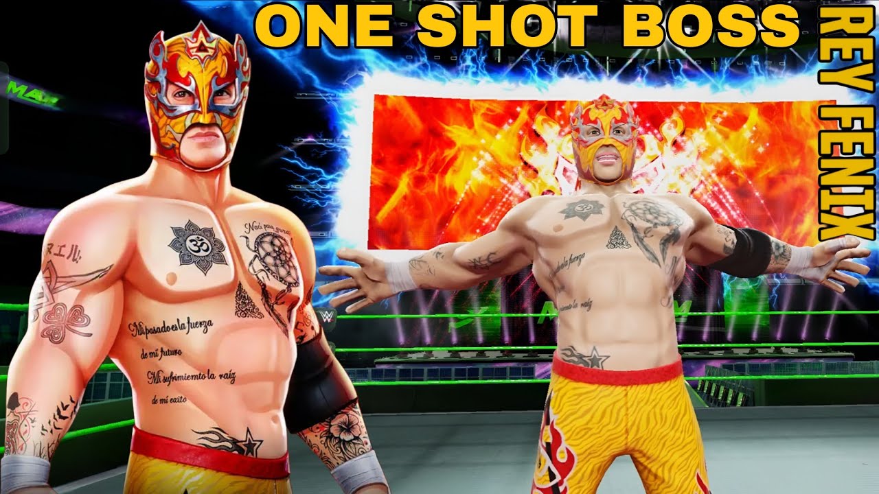 Рей Феникс Ваншот Босс WWE MAYHEM