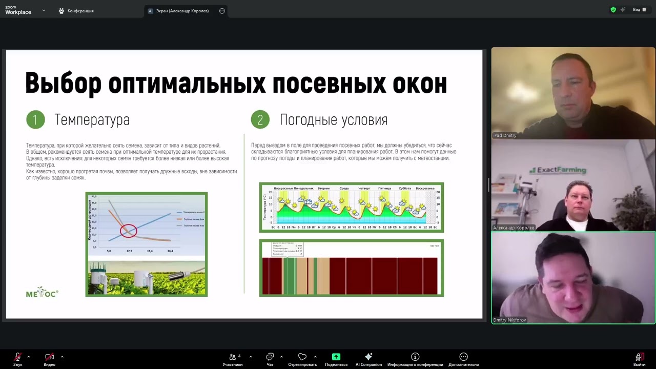 Вебинар «Метеостанция как инструмент управления себестоимостью»
