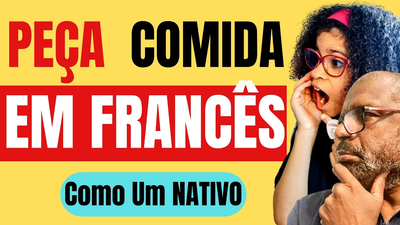 COMO PEDIR COMIDA e FAZER COMPRAS EM FRANCÊS [ Como um Nativo]