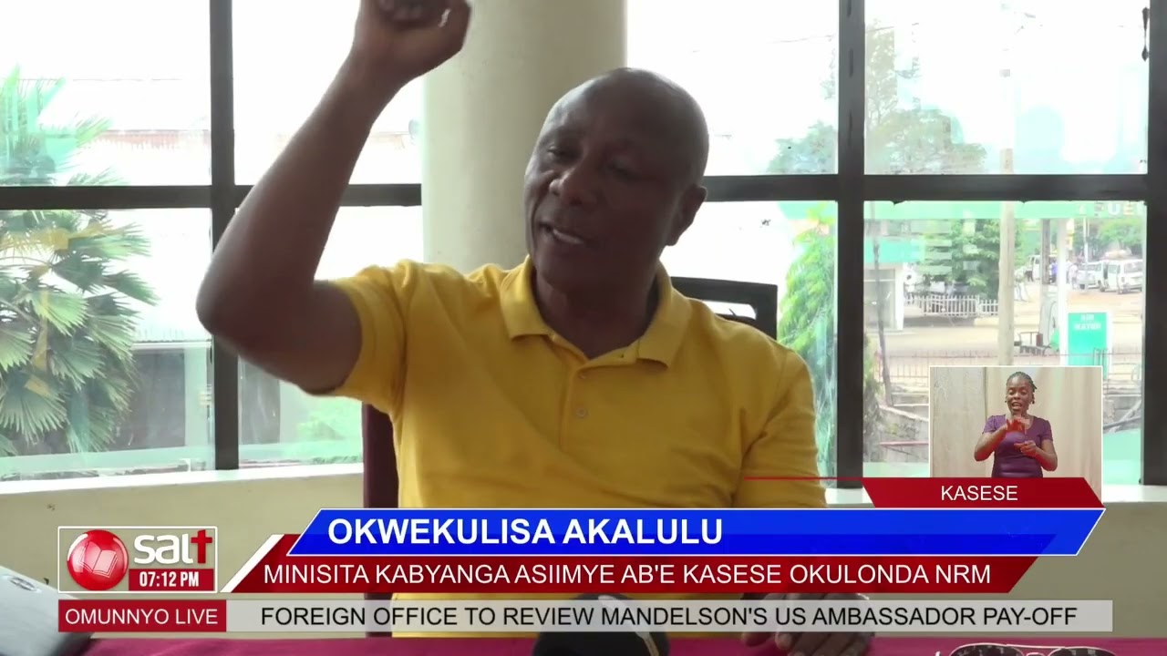 OKWEKULISA AKALULU: Minista Kabyanga asiimye ab'e Kasese okulonda NRM