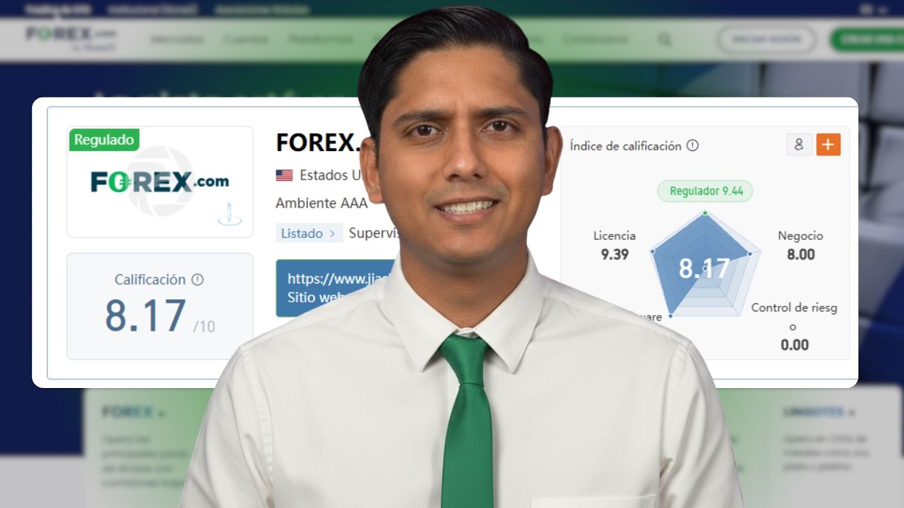 &iquest;FOREX.com es confiable o una estafa? An&aacute;lisis completo del br&oacute;ker en 2026
