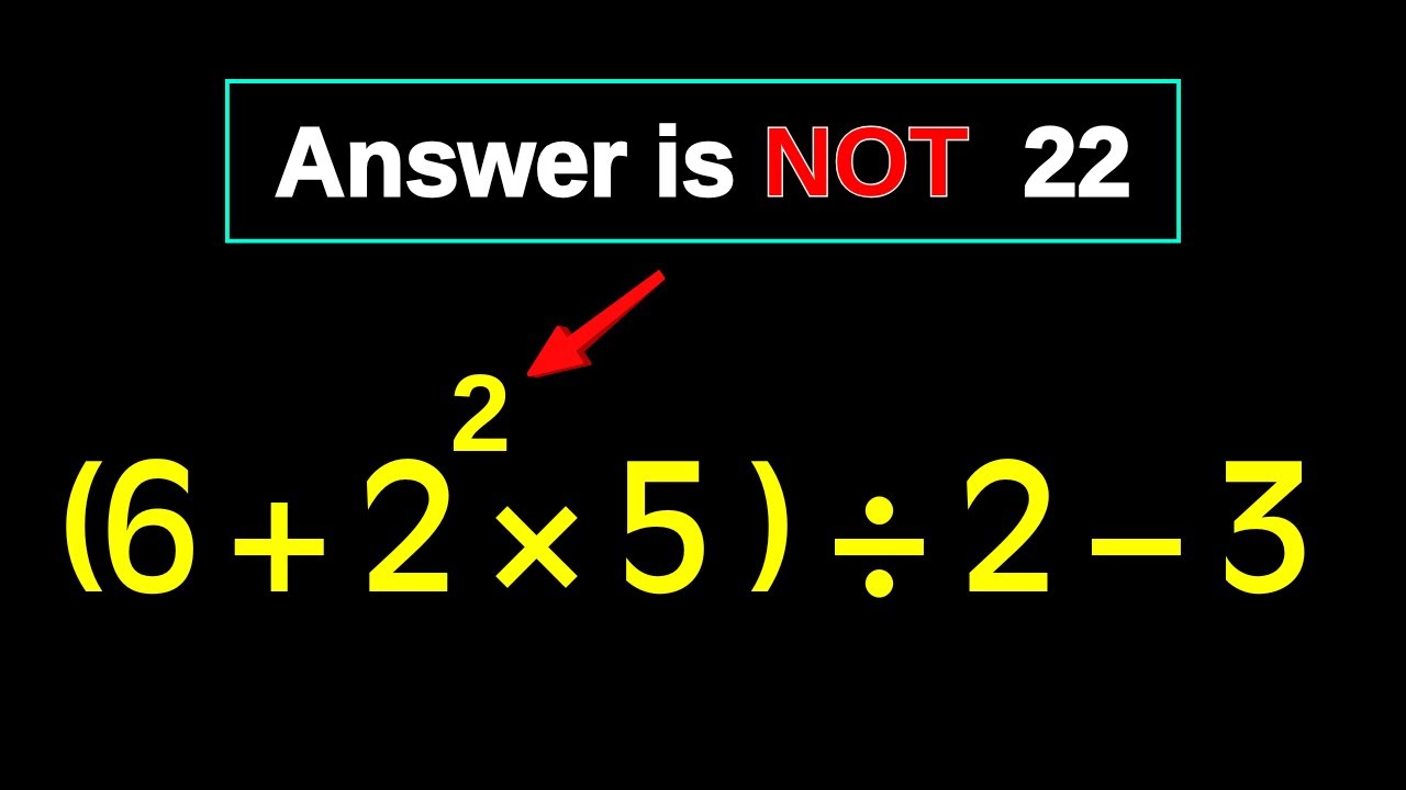 💥 This EASY Math Problem Stumps Everyone!