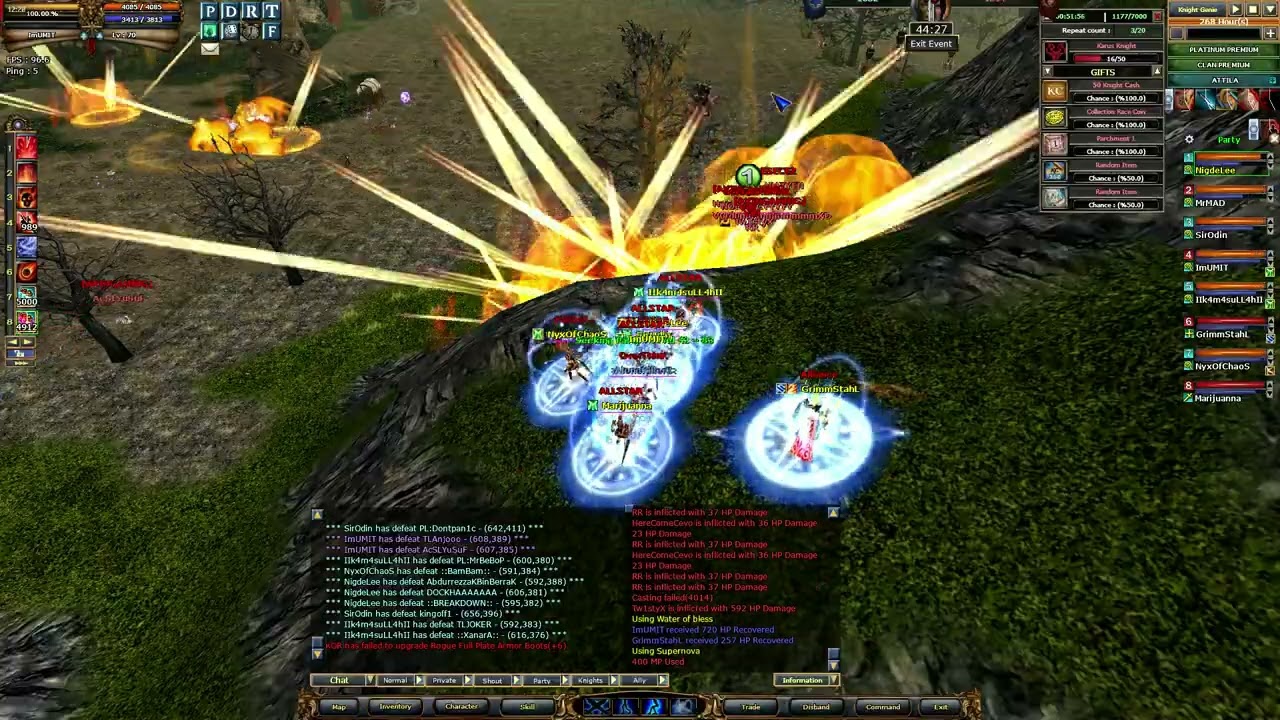 #akıngame #knightonline #mage