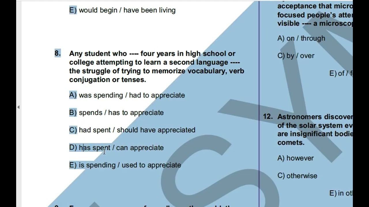 Tense soruları nasıl çözülür❔💬 Zaman zarfı içermeyen eleyici tense sorularını çözdük✅🤝 hadi buyrun🧿👍