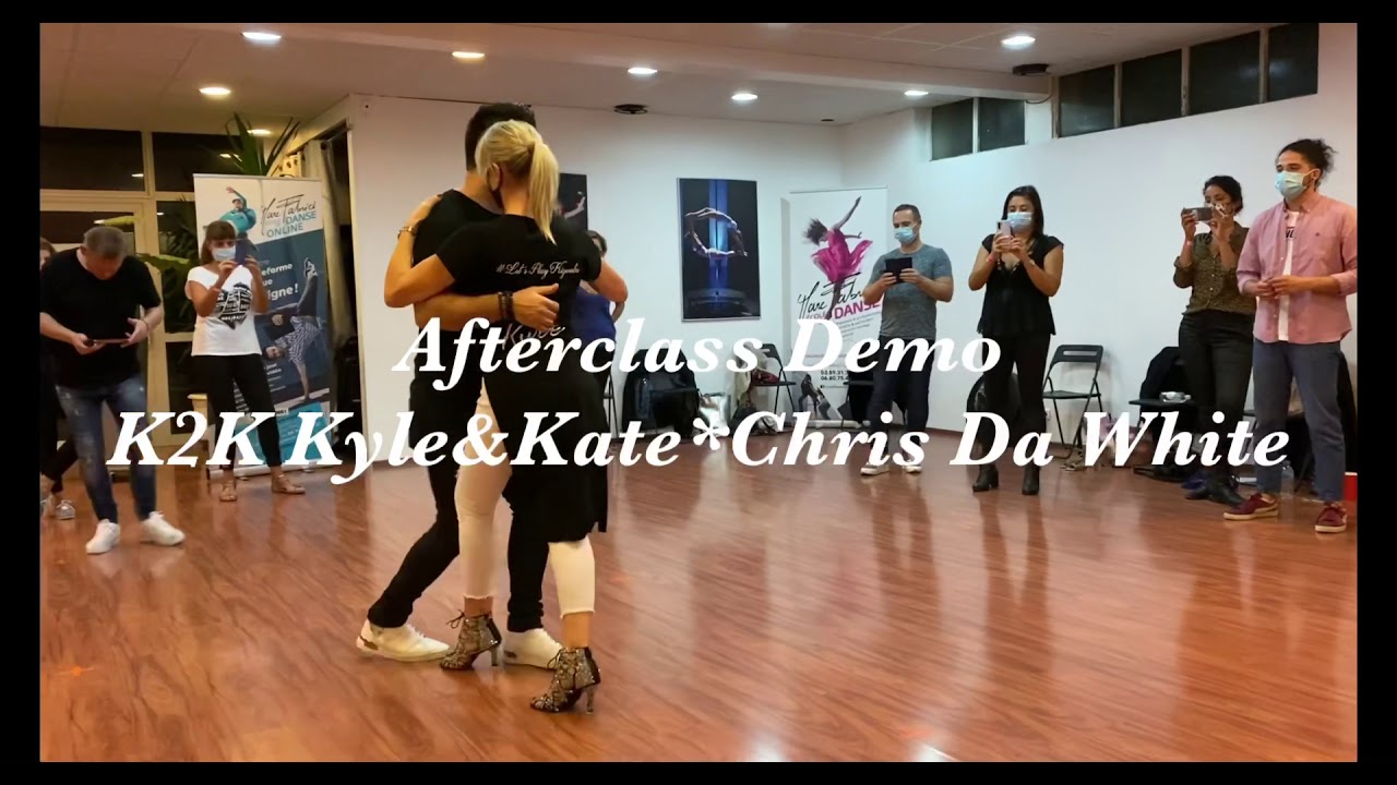 K2K Kyle & Kate * Chris Da White  Bootcamp Let’s Play Kizomba Afterclass Demo LPK 3/10/20