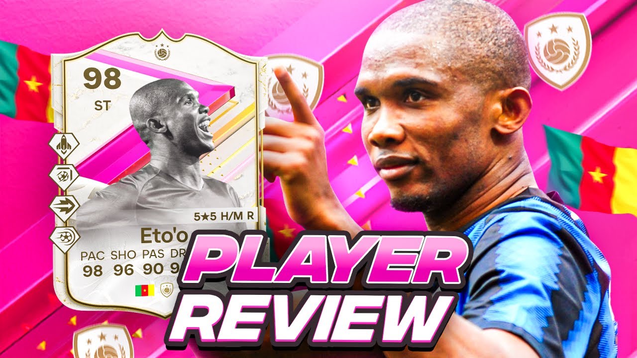 5⭐5⭐ 98 ОБЗОР ИГРОКА FUTTIES ICON ETO'O SBC | FC 24 Ultimate Team