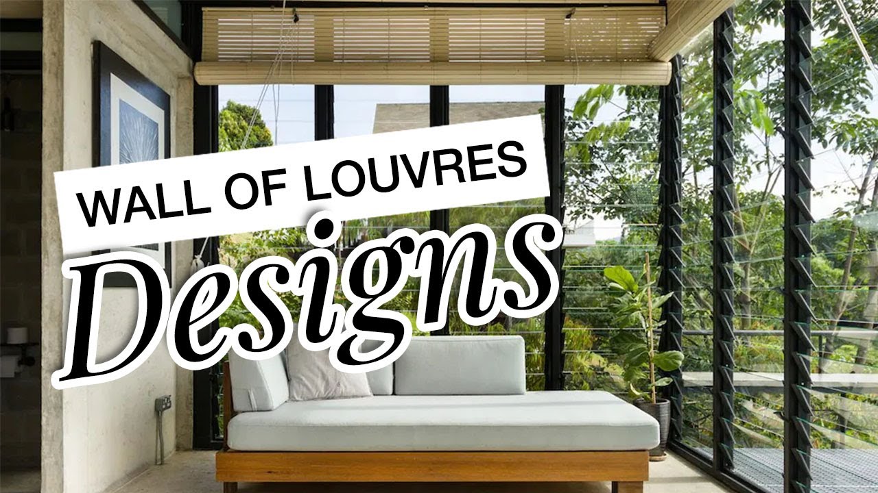 Ceiling To Floor Louvre Designs - Breezway Window Systems