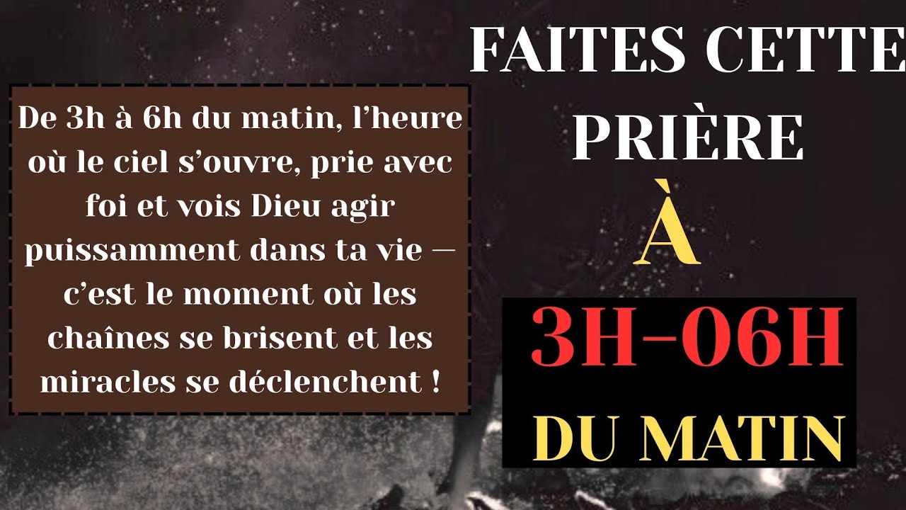 RÉVEILS NOCTURNES À 3H DU MATIN ? ⚠️ Voici le Message Spirituel Que Dieu Veut Te Dire